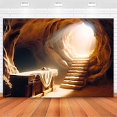 abordables Tapisserie Religieuse-Tapisserie suspendue Jésus Ange Art mural Grande tapisserie Décor mural Photographie Arrière-plan Couverture Rideau Décoration maison Chambre Salon