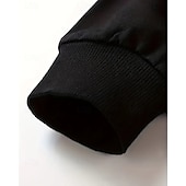 olcso Fiú 3D Sportok és Játékok-Fiú 3D Kosárlabda Kapucnis felsőrész Hosszú ujj Ősz Tél Divat Alap Gyerekek 4-12 év Kapucni Szabadtéri Hétköznapi Napi Normál