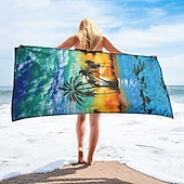 baratos conjuntos de toalhas de praia-toalha de praia de sol e praia de qualidade premium ultramacia absorvente leve durável secagem rápida design vibrante perfeito para praia piscina banhos de sol viagem acessório de verão confortável e elegante