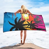 baratos conjuntos de toalhas de praia-toalha de praia de sol e praia de qualidade premium ultramacia absorvente leve durável secagem rápida design vibrante perfeito para praia piscina banhos de sol viagem acessório de verão confortável e elegante