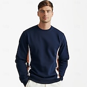 abordables Sudaderas y Sudaderas Elite para Hombres-Hombre Sudadera con capucha y cremallera Pull-over Albaricoque Negro Azul Marino Azul Piscina Naranja Cuello Mao Bloque de color Deporte Deportes Fin de semana Ropa de calle Fresco Casual Primavera