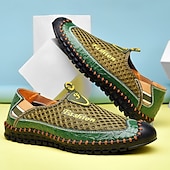 economico Slip-ons e mocassini da uomo-Per uomo Mocassini e Slip-Ons Mocassini comodi Retato Microfibra Comodo Antiscivolo Mocassino Nero Blu Marrone