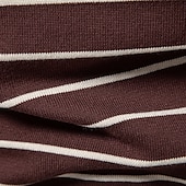 preiswerte Herren Elite Hoodies &amp; Sweatshirts-Herren Pullover Gerippt Stricken Normale Oberteile Farbblock Gestreift Rundhalsausschnitt Strickware Täglich Outdoor Urlaub Bekleidung Frühling Herbst Wein Marineblau S M L