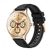 abordables Relojes inteligentes-696 QS36 Reloj inteligente 1.43 pulgada Smartwatch Reloj elegante Bluetooth ECG + PPG Podómetro Recordatorio de Llamadas Compatible con Android iOS Mujer Hombre Impermeable Control de Medios