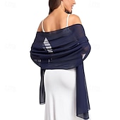 billige bryllup gjesteomslag-sjal wraps for kvinner bryllup kveld chiffon myke sjal for bryllup gjest brude skjerf