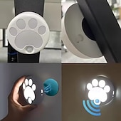 cheap Sensor Night Lights-Cat LED Night Light USB Rechargeable with Motion Sensor, Dimmable Desk Lamp for Bedroom, Bedside, Kitchen, Closet and Stairs 1pc