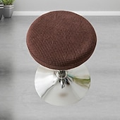 economico Fodera per sedia da pranzo-coprisedia elasticizzato cuscino rotondo cuscino morbido coprisedia corto coprisedile copriscarpe elasticizzato per casa ufficio bar ristorante coprisedia da ufficio coprisedia rotondo