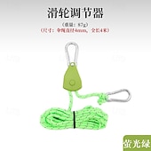 levne Kempingové příslušenství-kempingový stan uvazovací lano napínák upevnění větrné lano kladka ráčna věšáky markýza lano hák