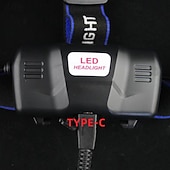 economico Fari anteriori-lampada frontale per apicoltura da pesca all&#039;aperto ad alta potenza, lampada frontale a luce nera viola UV, potente lampada montata sulla testa per campeggio all&#039;aperto, escursionismo