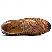 economico Slip-ons e mocassini da uomo-Per uomo Mocassini e Slip-Ons Mocassini comodi Retato Microfibra Comodo Antiscivolo Mocassino Nero Blu Marrone