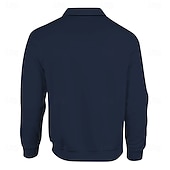  Per uomo A righe Polo da rugby Manica Lunga Magliette polo Camicie con Colletto Abbigliamento Sportivo Casual All'aperto Athleisure Stampa 3D Primavera Autunno Inverno Blu Nero Verde