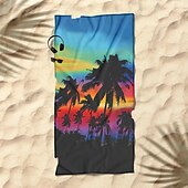 baratos conjuntos de toalhas de praia-toalha de praia de sol e praia de qualidade premium ultramacia absorvente leve durável secagem rápida design vibrante perfeito para praia piscina banhos de sol viagem acessório de verão confortável e elegante