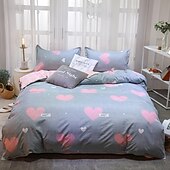 economico Set copripiumino-set copripiumino a farfalla delicato motivo a farfalla per un arredamento da camera da letto grazioso ed elegante realizzato in tessuto morbido e traspirante per il massimo comfort e durata