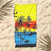 baratos conjuntos de toalhas de praia-toalha de praia de sol e praia de qualidade premium ultramacia absorvente leve durável secagem rápida design vibrante perfeito para praia piscina banhos de sol viagem acessório de verão confortável e elegante