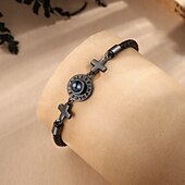 preiswerte Für Männer-Personalisierte Kreuz-Foto-Armband das beste Geschenk für Papa christliches Geschenk mit Projektionsstein für Freunde Familie Hochzeit Weihnachten Geburtstag Jubiläum