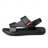 economico Infradito da Vacanza-sandali da uomo con cinturino regolabile marrone – calzature casual e comode per l&#039;estate e le vacanze