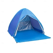 cheap Tents-Automatic Instant Up Beach Tent Lightweight Outdoor Beach Shade Sun Shelter with Carry Bag