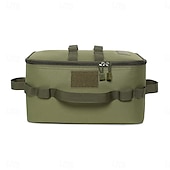 baratos Cozinha de acampamento-bolsa de armazenamento de utensílios de cozinha para acampamento, organizador de utensílios de cozinha para acampamento, bolsa de armazenamento para acampamento, bolsa de armazenamento de ferramentas
