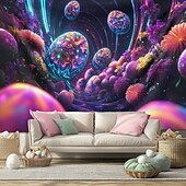 olcso Ünnepi faliszőnyegek-Függő Gobelin Trippy Tojások Faliművészet Nagy Gobelin Freskó Dekoráció Fénykép Háttér Takaró Függöny Otthon A Hálószobában Nappali Dekoráció
