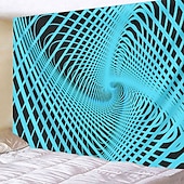 cheap Trippy Tapestries-3D Vortex Hanging Tapestry Dazzling Optical Illusion Wall Art Large Tapestry Mural Decor Photograph Backdrop Blanket Curtain Home Bedroom Living Room Decoration