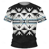 voordelige Jongens 3D Visie &amp; Geometrie-Jongens 3D Grafisch T-shirt Korte mouw Zomer Lente Modieus Basic Kinderen 4-12 jaar Strakke ronde hals Buiten Casual Dagelijks Normale pasvorm