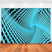 cheap Trippy Tapestries-3D Vortex Hanging Tapestry Dazzling Optical Illusion Wall Art Large Tapestry Mural Decor Photograph Backdrop Blanket Curtain Home Bedroom Living Room Decoration