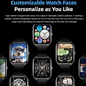 cheap Smartwatch-696 MT67 Smart Watch 1.96 inch Smartwatch Fitness Running Watch Bluetooth ECG+PPG Pedometer Call Reminder Compatible with Android iOS Women Men Long Standby Waterproof Media Control IP 67 40mm Watch