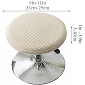 economico Fodera per sedia da pranzo-coprisedia elasticizzato cuscino rotondo cuscino morbido coprisedia corto coprisedile copriscarpe elasticizzato per casa ufficio bar ristorante coprisedia da ufficio coprisedia rotondo