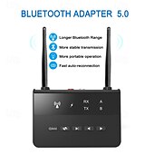 levne Bluetooth pomůcky-nové řešení bluetooth 5.4 qualcomm přijímací vysílač 2 v 1 auxrca auto tv aptx adaptive