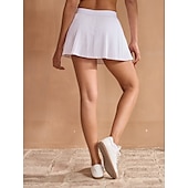 זול בגדי גולף נשים-טניס skort 13 אינץ&#039; קפלים טניס פיקקלבול skort