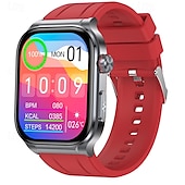 tanie Smartwatche-iMosi ET588 Inteligentny zegarek 1.96 in Inteligentny zegarek Bluetooth EKG + PPG Monitorowanie temperatury Krokomierz Kompatybilny z Android iOS Damskie Męskie Odbieranie bez użycia rąk Wodoodporny