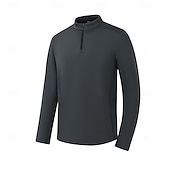 economico Felpe e Sweatshirt Elite da Uomo-Per uomo Felpe con cappuccio e zip Felpa con zip corta Nero Verde chiaro Grigio scuro Beige Colletto Mao Semplice Cool Casual Atletico Abbigliamento Felpe con cappuccio Felpe Manica Lunga
