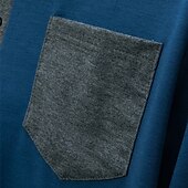 levne Pánské klasické polo-Pánské Golfová košile Golfové polokošile Práce Ležérní Klopa Krátký rukáv Základní Moderní Barevné bloky Slátanina Knoflíky Jaro léto Běžný Černá Námořnická modř Vodní modrá Hnědá Golfová košile
