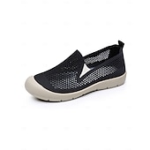 economico Ballerine da donna-scarpe slip-on leggere e traspiranti da donna in rete: scarpe casual da passeggio per viaggi, attività all&#039;aperto e comfort quotidiano