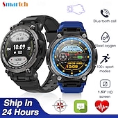 Χαμηλού Κόστους Smartwatch-696 LC17 Εξυπνο ρολόι 1.53 inch Έξυπνο ρολόι Bluetooth Υπενθύμιση Κλήσης Παρακολούθηση Δραστηριότητας Συσκευή Παρακολούθησης Καρδιακού Παλμού Συμβατό με Android iOS Γυναικεία Άντρες