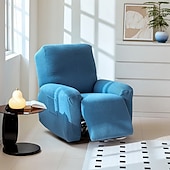 baratos Cobertura de Sofa-capa de sofá reclinável antiderrapante massagem capa de sofá preguiçoso menino capa de sofá de assento único com tudo incluído capas de poltrona