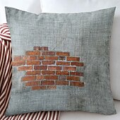levne Vintage styl-vintage dekorativní přehoz povlak na polštáře 1ks nástěnné přestávky měkký čtvercový pohovka povlak na polštář povlak na polštář do ložnice obývací pokoj rozkládací křeslo