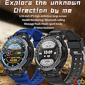 Χαμηλού Κόστους Smartwatch-696 LC17 Εξυπνο ρολόι 1.53 inch Έξυπνο ρολόι Bluetooth Υπενθύμιση Κλήσης Παρακολούθηση Δραστηριότητας Συσκευή Παρακολούθησης Καρδιακού Παλμού Συμβατό με Android iOS Γυναικεία Άντρες