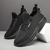 abordables Zapatillas de Correr para Hombres-Zapatillas de running de malla verde neón para hombre: zapatillas ligeras y transpirables para deportes, gimnasio y ropa informal
