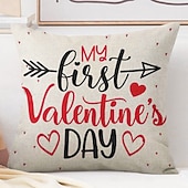 Wedding Heart Gnomes Decorative Toss Pillows Cover 1PC Soft Square Cushion Case Pillowcase for Bedroom Livingroom Sofa Couch Chair 41