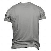 cheap Animal Print T shirts-Men&#039;s Cat Funny T Shirt Short Sleeve T shirt 3D Print Crew Neck Shirt Exaggerated Designer Party Holiday Gray Summer Spring Clothing Apparel S M L XL XXL XXXL