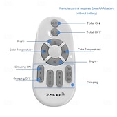 ieftine Becuri Porumb LED-6w e14/e27, telecomandă fără electrod, bec cu LED de porumb, 400lm, super luminos, în trei culori, echivalent cu becuri cu halogen de 100w, potrivit pentru mai multe locuri de iluminat interior 4/6 buc.