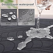 お買い得  ソファカバー-100%防水ソファクッションカバー、ストレッチ交換用ソファシートクッションカバー、無地チェアクッションスリップカバー、洗濯可能、屋外パティオガーデン芝生ヤードに最適