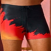 economico Costumi da bagno &amp; Pantaloni da surf-Per uomo Costume da bagno Costume da Bagno Stampato Coulisse Asciugatura Rapida Confortevole Traspirante Costume da Bagno Pantaloni Surf Spiaggia Sport Acquatici Estate