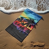 baratos conjuntos de toalhas de praia-toalha de praia de sol e praia de qualidade premium ultramacia absorvente leve durável secagem rápida design vibrante perfeito para praia piscina banhos de sol viagem acessório de verão confortável e elegante