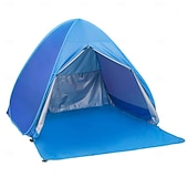 cheap Tents-Automatic Instant Up Beach Tent Lightweight Outdoor Beach Shade Sun Shelter with Carry Bag