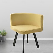 economico Fodera per sedia da pranzo-coprisedie da pranzo triangolari, coprisedie con schienale alto elasticizzato, sfoderabili e lavabili, per casa, ufficio, hotel, bar