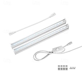 billiga LED Växtljus-30cm led växtljus ac85-265v 6w t5 rör fullspektrum fytolampor för växter grönsaksblommor frön fytoplantor lampa led växtodlingslampa eu us uk au plug