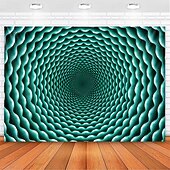 cheap Trippy Tapestries-3D Vortex Hanging Tapestry Dazzling Optical Illusion Wall Art Large Tapestry Mural Decor Photograph Backdrop Blanket Curtain Home Bedroom Living Room Decoration