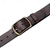 billiga Herrarnas Elitaccessoarer-Herr Bälte Svart Brun Kohud Första lagret kohud Elegant Semester Vintage Reaktiv Tryck Skola Formell Bröllop
